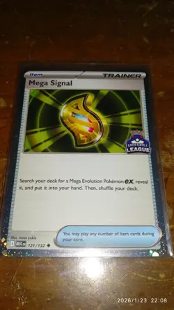 Pokemon TCG Mega Signal Great Ball League Participation Promo 121/132 English - Image 2
