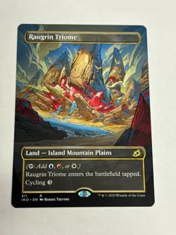 Raugrin Triome (Showcase) Ikoria: Lair of Behemoths NM Non-Foil - Image 1