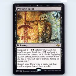MTG Profane Tutor #97 MH2 Modern Horizons 2 Normal R NM Magic Card - Image 1