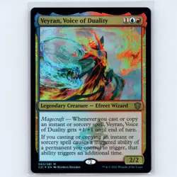 MTG Veyran, Voice of Duality #3 C21 Commander 2021 Foil M NM Magic Card - Image 1