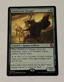 MTG Sandstorm Salvager - Outlaws of Thunder Junction: The Big Score LP - Image 1