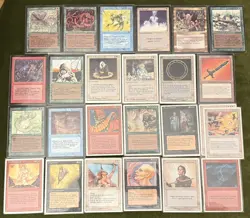 MTG Magic Vintage Lot (Beta, unlimited, Revised, 4th, Ice Age, The Dark etc.) - Image 1