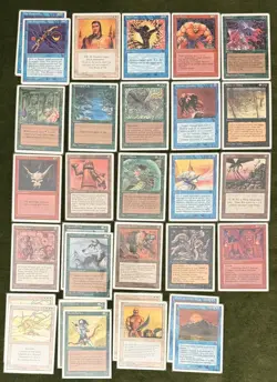 MTG Magic Vintage Lot (Beta, unlimited, Revised, 4th, Ice Age, The Dark etc.) - Image 4