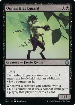 Oona's Blackguard 51 ZNC Zendikar Commander Faerie Rogue Uncommon Walker NM - Image 1
