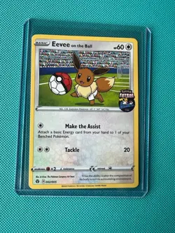 Eevee On the Ball Promo Card Futsal, Mint Condition, 002/005 - Image 2