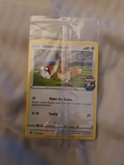 Eevee On the Ball Promo Card Futsal, Mint Condition, 002/005, Sealed - Image 1