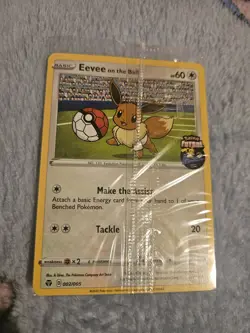 Eevee On the Ball Promo Card Futsal, Mint Condition, 002/005, Sealed - Image 2
