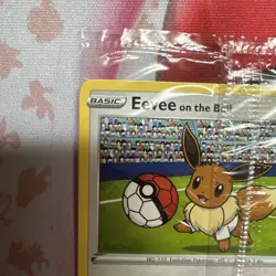 SEALED Pokemon TCG Eevee On The Ball 002/005 Futsal Promo Mint Condition - Image 3