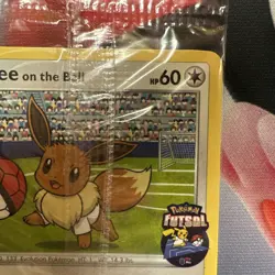 SEALED Pokemon TCG Eevee On The Ball 002/005 Futsal Promo Mint Condition - Image 4