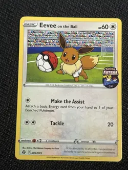 Eevee On the Ball Promo Card Futsal, Mint Condition, 002/005 - Image 3
