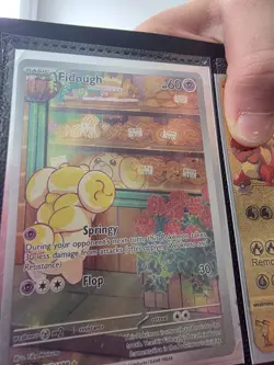 Pokemon TCG Fidough Scarlet & Violet Base Illustration Card 213/198 NM Condition - Image 2