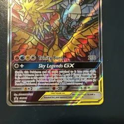 Sealed Moltres&Zapdos&Articuno GX Full Art Pokemon, Black Star Promo, SM210 #1 - Image 4