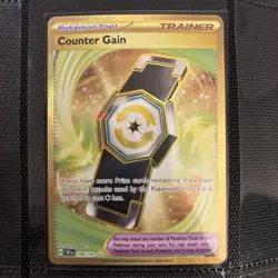 Counter Gain 249/191 Surging Sparks Gold Secret Rare Pokemon TCG NM/MINT - Image 1