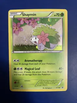Pokemon TCG Shaymin Black Star Promo Holo XY188 2017 LP/NM SWIRL 💫 - Image 1