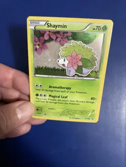 Pokemon TCG Shaymin Black Star Promo Holo XY188 2017 LP/NM SWIRL 💫 - Image 2