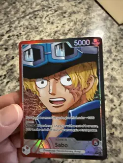 One Piece TCG Sabo Alternate Art Leader OP13-004 Carrying On His Will - English - Image 1