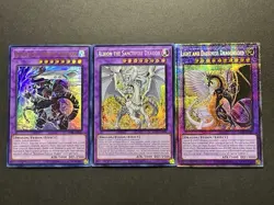 Albion The Sanctifire Dragon + Borreload Furious Dragon + Dragonlord | YuGiOh! - Image 1