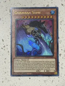 Yugioh - Guardian Slime LED7-EN003 1st Ultra Rare NM - Image 1