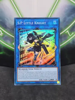 Yugioh S:P Little Knight RA03-EN049 Super Rare 1st Edition NM - Image 1