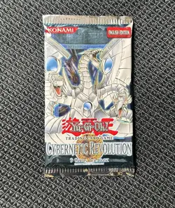 Yugioh Cybernetic Revolution Unlimited Edition Sealed Booster Pack - Image 1
