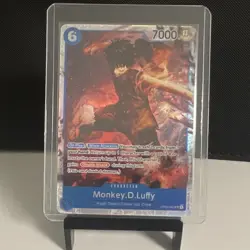 One Piece CCG Monkey.D.Luffy OP02-062 Paramount War Foil Alt Art - Image 1