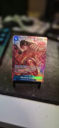 Monkey D. Luffy - OP02-062 Alt Art - Paramount War - One Piece English - Image 1