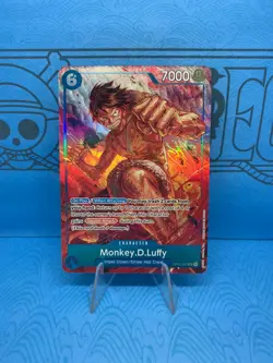 Monkey D. Luffy - OP02-062 Alt Art - Paramount War - One Piece English - Image 1