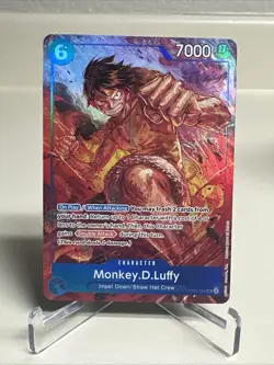 Monkey D. Luffy - OP02-062 Alt Art - Paramount War - One Piece English - Image 1