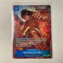 Monkey D. Luffy - OP02-062 Alt Art - Paramount War - One Piece English - Image 1