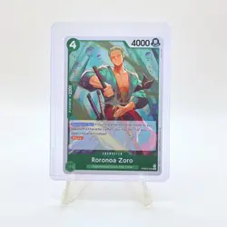 Roronoa Zoro PRB02-006 One Piece Premium Booster R English Foil - Image 1