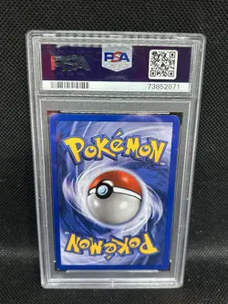 1999 Pokemon French Pikachu Base Set 1st Edition Shadowless 58/102 PSA 7 NM - Image 2