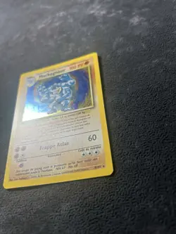1999 Pokemon French Base Set Mackogneur (Machamp) 1st Edition Holo Rare Played - Image 5