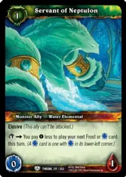 Servant of Neptulon - Throne of the Tides - World of Warcraft TCG - Image 1