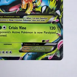 Pokemon M Venusaur EX 2/146 XY Holo Card - Image 2