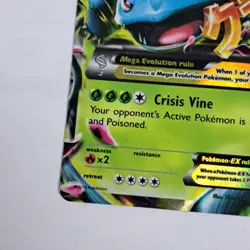 Pokemon M Venusaur EX 2/146 XY Holo Card - Image 3