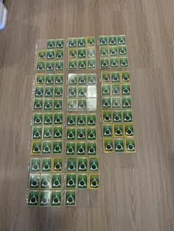 Pokemon Grass Energy Card Lot (90+ Cards) WotC & EX Era | Base, Neo, Expedition - Image 1