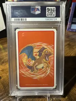 2004 Pokemon Firered Playing Card Lapras Queen Of Diamonds PSA 10 - Image 5