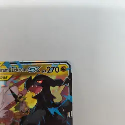 Reshiram & Zekrom GX 157/236 Cosmic Eclipse Ultra Rare Tag Team Pokemon Card - Image 3