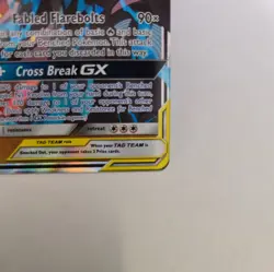 Reshiram & Zekrom GX 157/236 Cosmic Eclipse Ultra Rare Tag Team Pokemon Card - Image 5