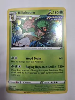 Rillaboom SWSH277 SWSH: Sword & Shield Promo Cards Holo Pokemon Tcg - Image 1