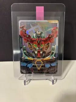 Gundam TCG Card Game Dual Impact Foil Resource GD02 R-015 C++ GQuuuuuuX Gundam - Image 1