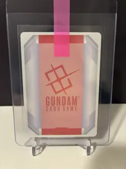 Gundam TCG Card Game Dual Impact Foil Resource GD02 R-015 C++ GQuuuuuuX Gundam - Image 2