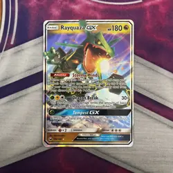 Pokemon Card Rayquaza GX 109/168 Celestial Storm Ultra Rare Half Art NM - Image 1