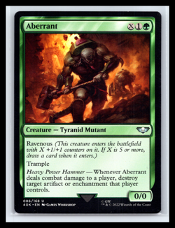 MTG Aberrant Warhammer 40k #86 Regular Uncommon NM Magic TCG CCG Card - Image 1