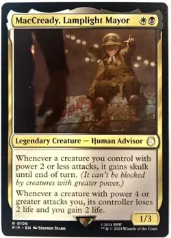 MacCready, Lamplight Mayor NM - Universes Beyond: Fallout - MTG edh pack fresh - Image 1