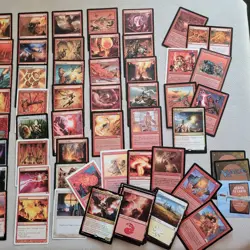 COMMANDER Magic Deck - Heaven to Earth = WHITE & RED Mythic Angels BURN SPELLS - Image 2