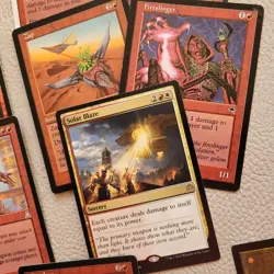 COMMANDER Magic Deck - Heaven to Earth = WHITE & RED Mythic Angels BURN SPELLS - Image 5