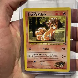BROCK’S VULPIX - Gym Heroes Set - 73/132 - Common - Pokemon Card - NM Near Mint - Image 1