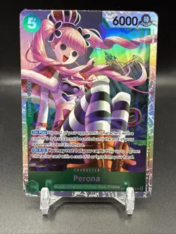 One Piece The Azure Sea’s Seven Perona OP14-033 SR English - Image 1