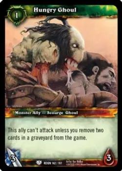 Hungry Ghoul - Reign of Fire - World of Warcraft TCG - Image 1